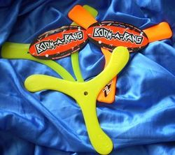 Kunststoff Bumerangs