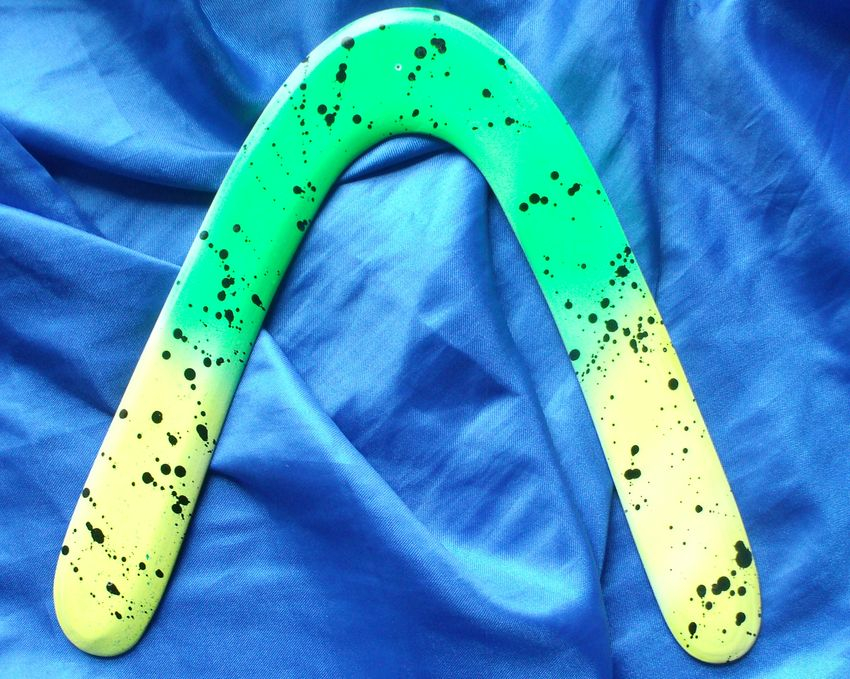 Bumerangs für Linkshänder